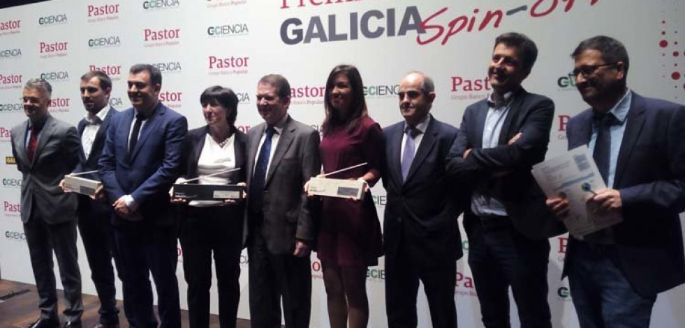 AllGenetics y Galchimia recogen los Premios Galicia Spin Off