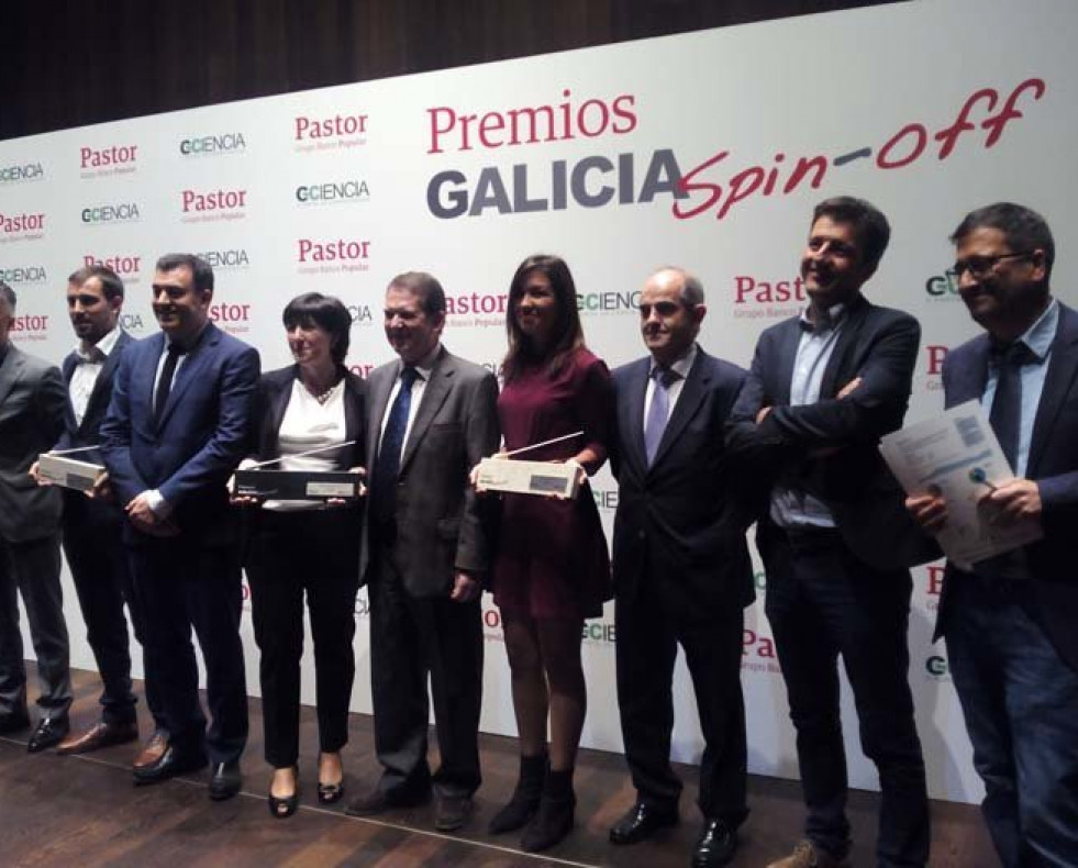 AllGenetics y Galchimia recogen los Premios Galicia Spin Off