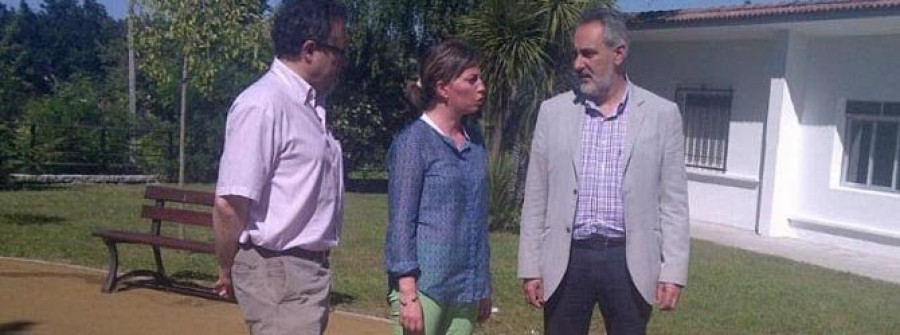MORAÑA-Cores Tourís y Luisa Piñeiro supervisan el resultado de humanización de O Buelo