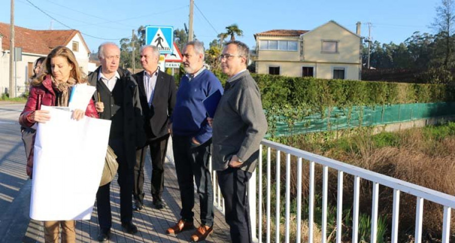La parcelaria de Baión concreta sus 
obras en viales por 2,3 millones de euros