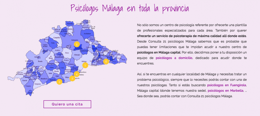 Un centro de psicólogos en Málaga de intervención multidisciplinar