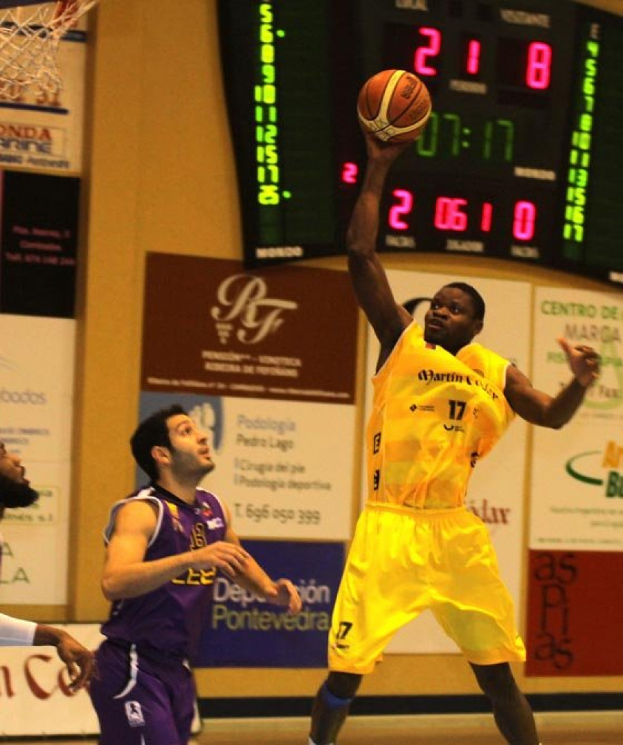 Charles Nkaloulou entra en el quinteto de la semana gracias a sus 18 rebotes