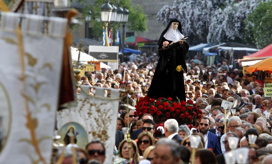 Santa Rita se queda sin ofrendas y para las misas será necesario un tique