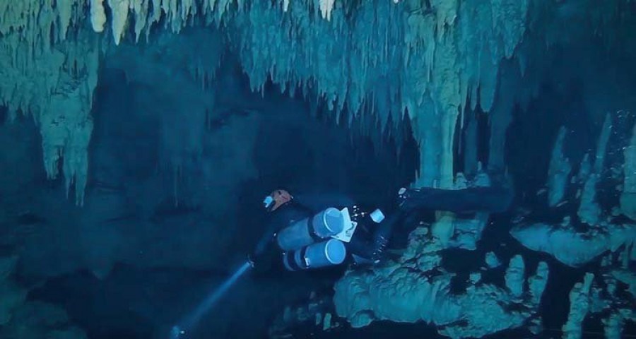 Descubren en México la mayor cueva inundada del mundo