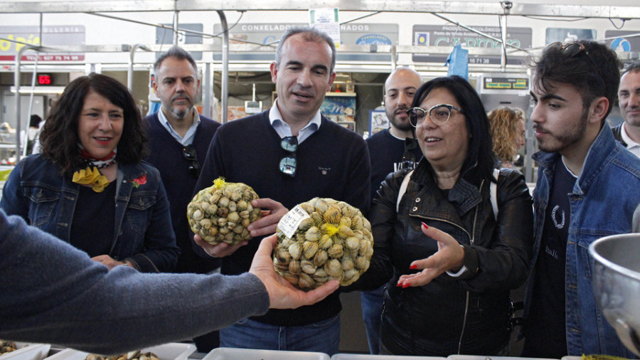 Gallego garantiza más promoción de la Praza y apuesta por el Interés Nacional para la Ameixa