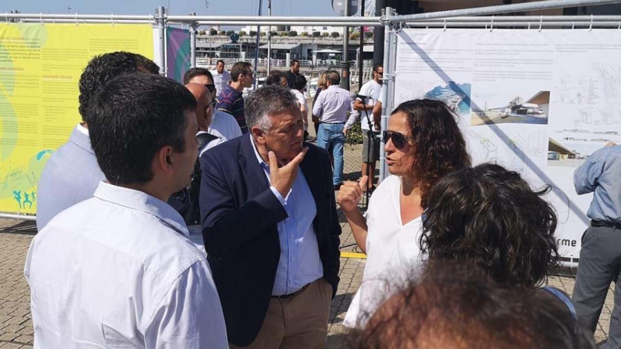 Nauta tramita en Portos la renovación máxima de la concesión para sufragar el proyecto  de la Plaza del Mar