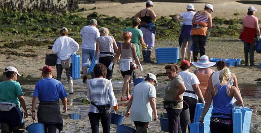 Carril acogerá durante el fin de semana rutas para vivir  la experiencia del marisqueo