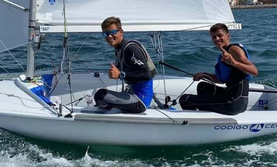 Jacobo García y Toni Ripoll se proclaman campeones de España de 420 en Cádiz