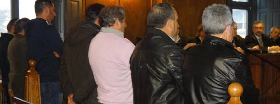 SANXENXO-Los siete procesados por pescar con dinamita aceptan dos años de prisión