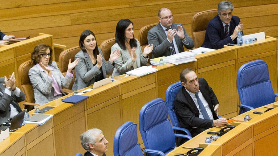 El PP saca adelante en solitario el presupuesto de la Xunta para 2019