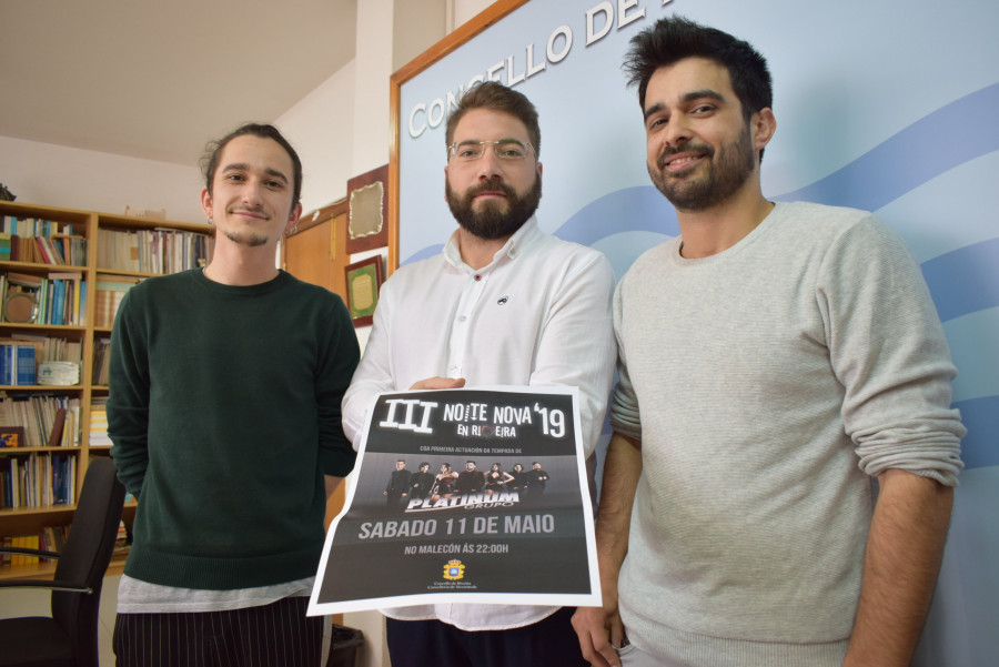 El grupo Platinum estrenará otra temporada el 11 de mayo en la Noite Nova de Ribeira