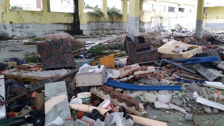 Vecinos de Chazo solicitan la inmediata demolición de la antigua conservera Boiromar