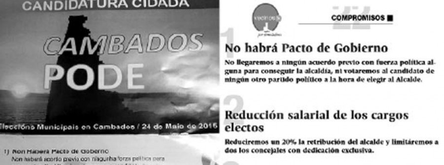 Pode copió gran parte de su programa electoral a Vecinos por Torrelodones