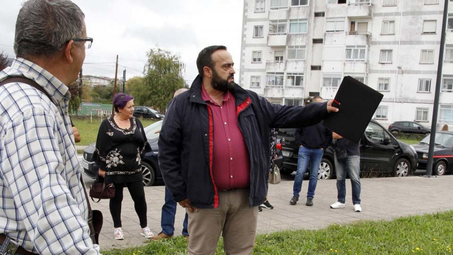 En Común denuncia el estado de la zona verde de Marxión pese al acuerdo del Pleno