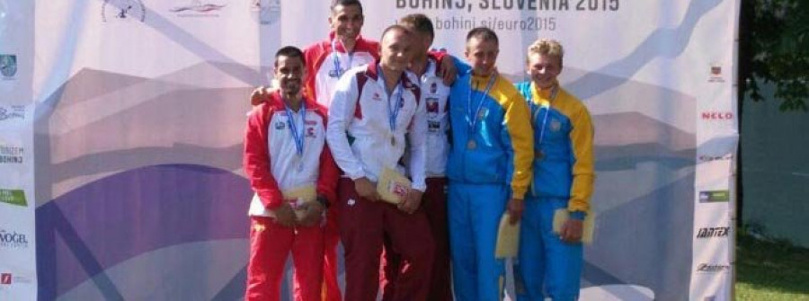Ramón Ferro y Óscar Graña logran la plata en el Europeo de Maratón