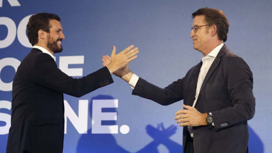 Feijóo prevé que “ni Vox ni Ciudadanos van a conseguir escaños” por Galicia