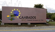 El cartel de Cidade Europea se llevará al Museo do Viño para evitar la sanción