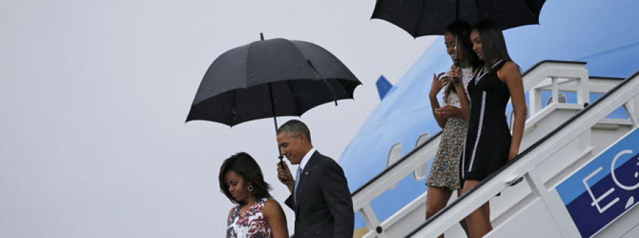 Obama manifiesta al aterrizar en Cuba su deseo de “escuchar al pueblo”
