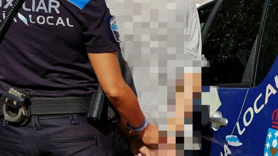 La Policía Local detiene a un vecino de Rianxo de 26 años acusado de violencia de género