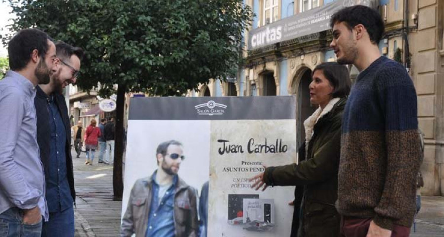 El Salón García acoge mañana la presentación del disco poemario “Asuntos pendientes”