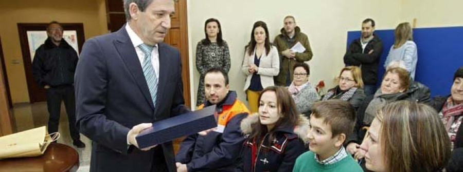 El Concello rinde homenaje a Jorge Fariña en el Día de Protección Civil