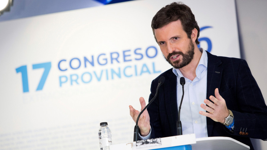 Casado insiste en que los PGE son "antisociales" y "nos llevan a la ruina"