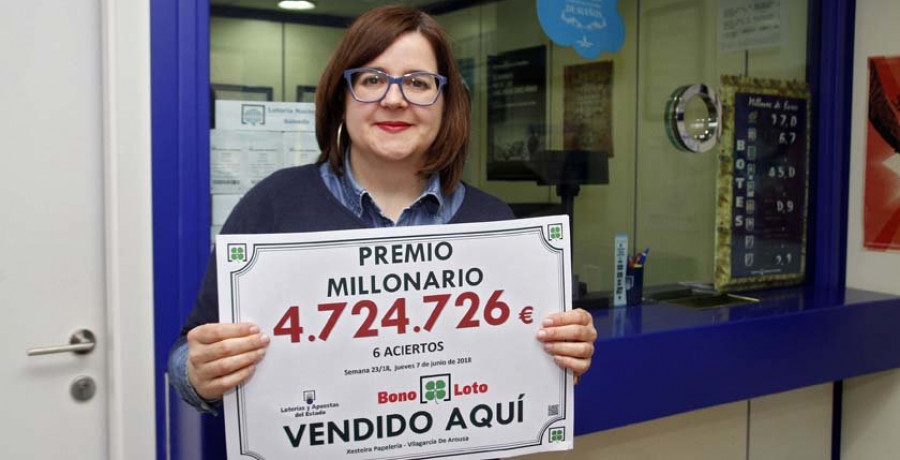 Vilagarcía busca al ganador de una bonoloto premiada con casi cinco millones de euros