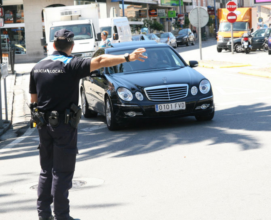 La Policía Local intercepta a un conductor que cuadriplicaba la tasa de alcoholemia