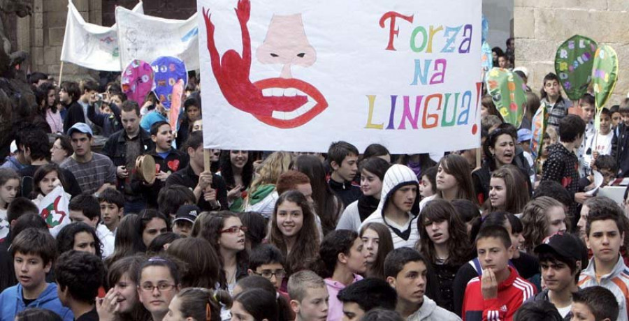 O 55 % dos veciños da área O Salnés-Caldas prefiren o galego ao castelán no uso diario