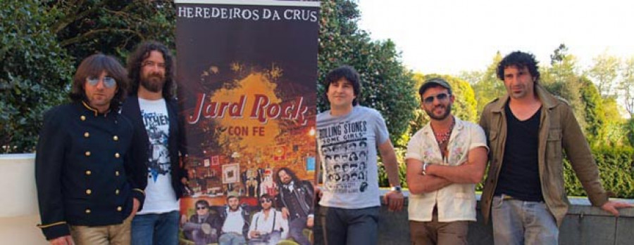 RIVEIRA -El noveno disco de Herdeiros da Crus, “Jard Rock con Fe”, saldrá a la venta el 24 de mayo