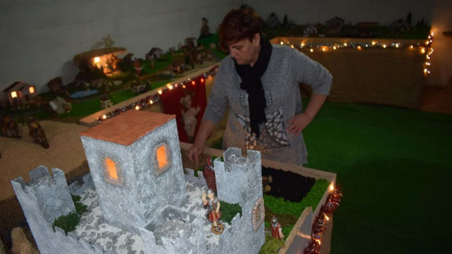 El belén de lana de Sirves sigue tirando del ovillo