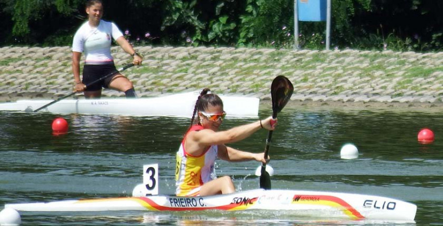 Carla Frieiro, séptima del Mundo en K1 200 Júnior
