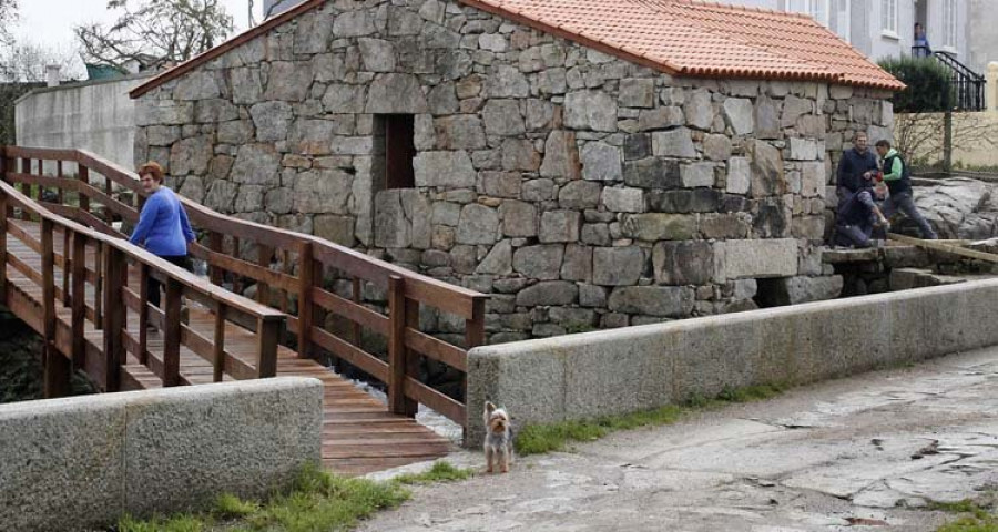 Vilanova repondrá un muro del que se extrajo piedra para los molinos de Currás