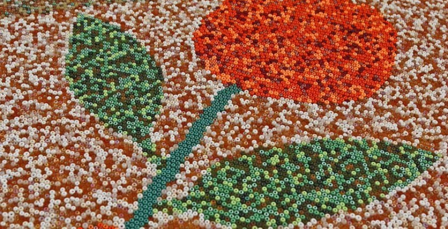 Unos indígenas mexicanos hacen el mayor mosaico del mundo