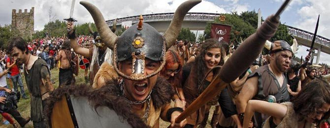 Catoira exprime a los vikingos como filón turístico