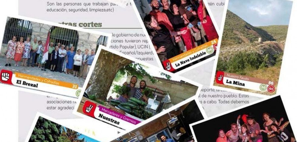 Álbum de cromos vecinal 
en un pueblo de Madrid