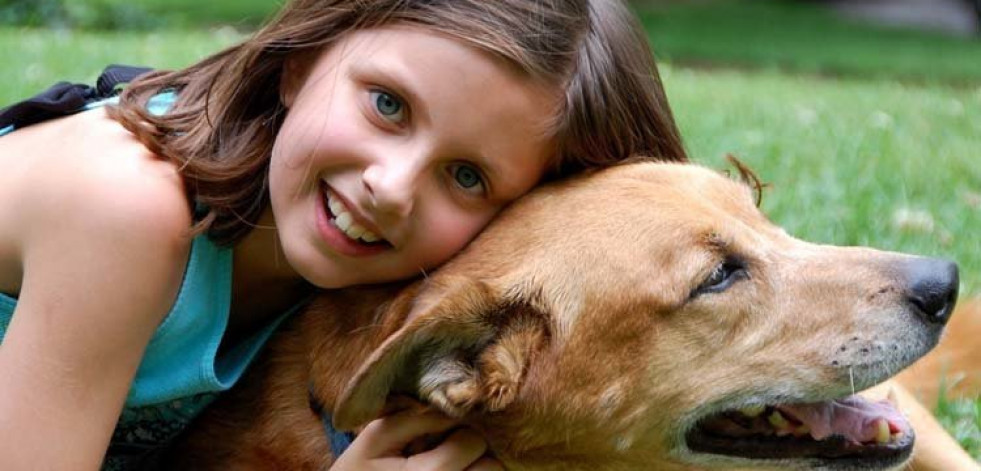 Los perros ayudan a reducir el nivel de estrés de los niños