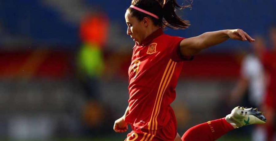 Mari Paz Vilas marca en el triunfo de España ante Austria