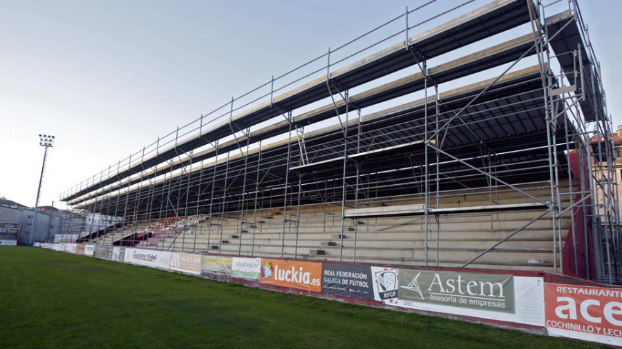 La obra de A Lomba no estará  lista hasta dentro de 3 semanas