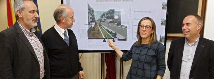 La Xunta proyecta 16 kilómetros de aceras y carril bici en O Salnés por ocho millones