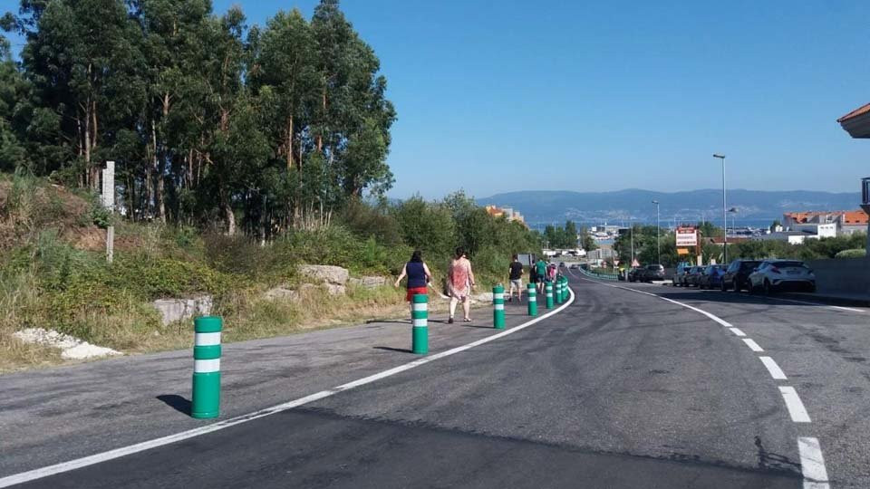 La Diputación ultima el proyecto de mejora de seguridad vial entre Portonovo-A Vichona