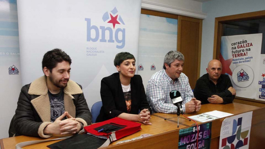 O BNG de Vilanova concorre ás urnas con caras novas como a da súa alcaldable, Noelia Valle