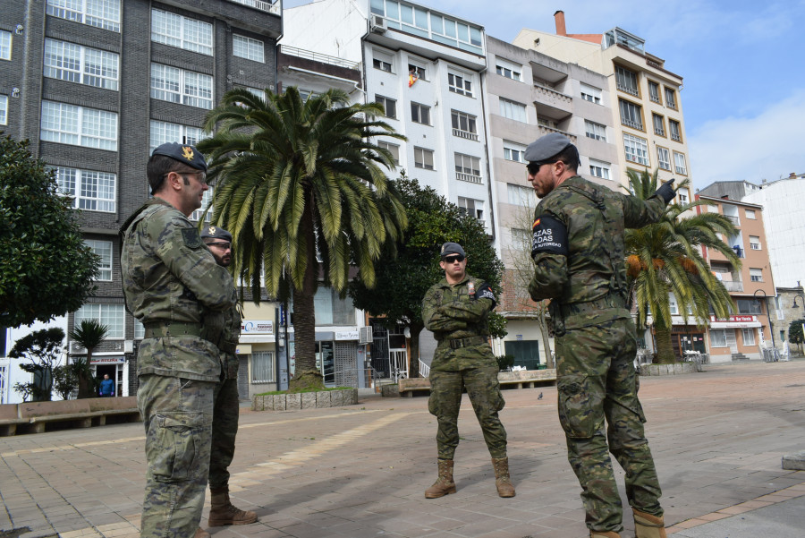 La Brilat acude a Ribeira a reforzar las labores de control de las medidas del estado de alarma