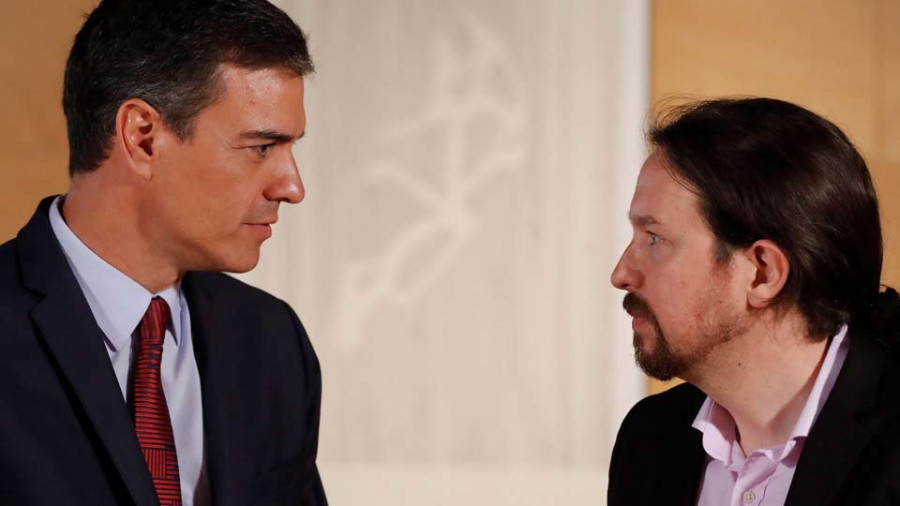 Sánchez e Iglesias cruzan reproches sobre el fracaso de las negociaciones