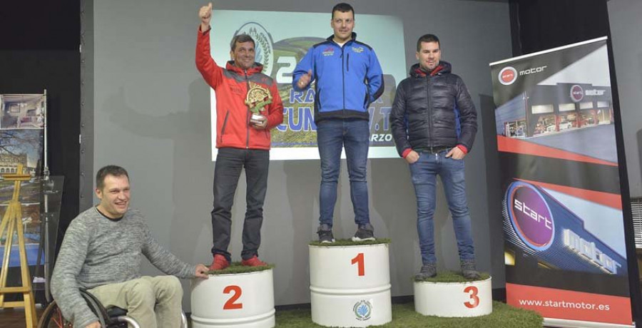 O asturiano Abel Jurado gaña o RallyMix Cuntis por diante de “Bamarti”