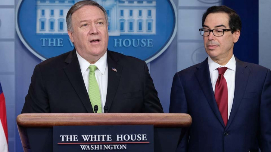Trump autoriza nuevas sanciones contra Irán por los ataques a bases militares de EEUU