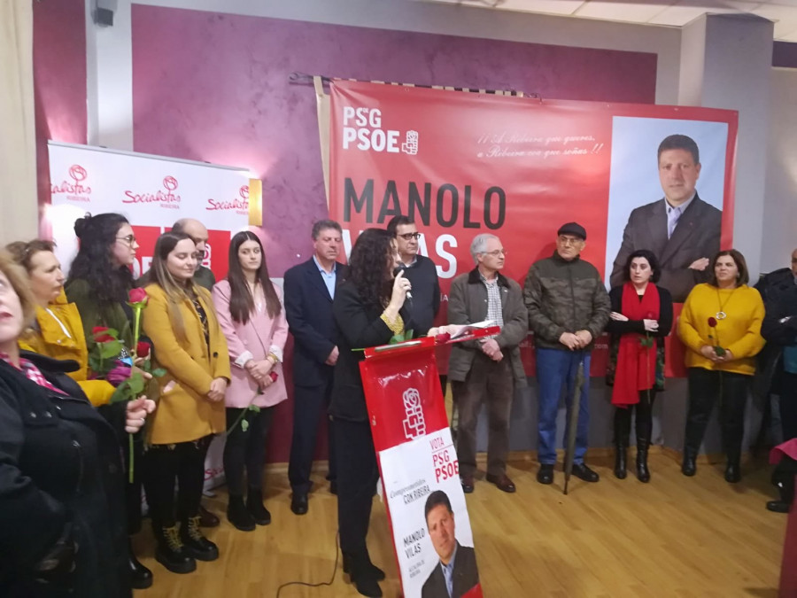 El PSOE presenta de candidato a Vilas para “a Ribeira que queremos”
