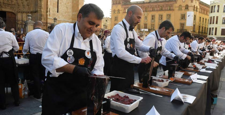 La cecina de León entra en el Libro Guinness de los Récords