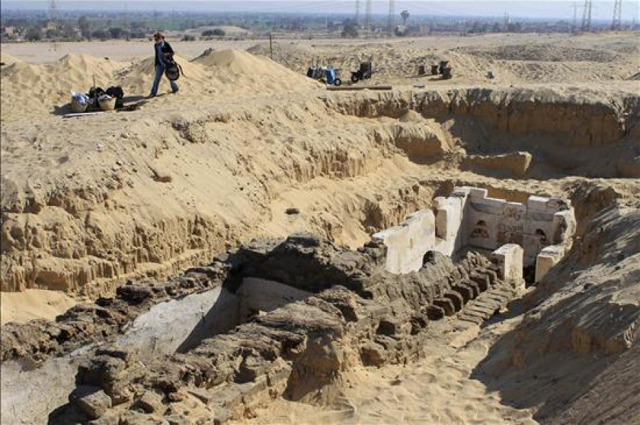Descubren en Egipto la tumba de un faraón hasta ahora desconocido
