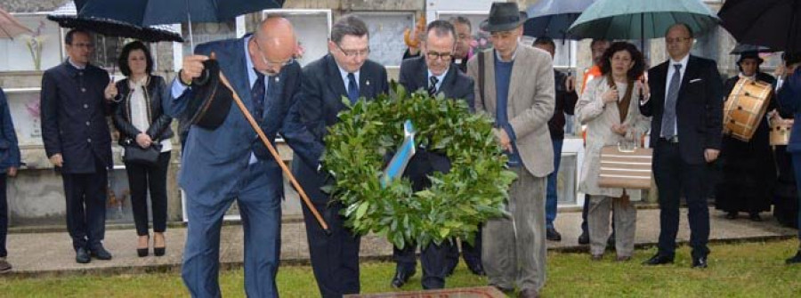A POBRA-El homenaje a la hija de Valle-Inclán sirvió para ensalzar aún más al insigne escritor
